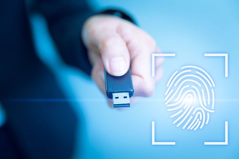 USB-Key-Lock-Access-with-Fingerprint-Biometrics-Scanner